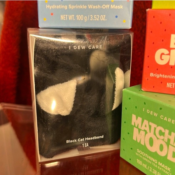 I DEW CARE Skincare Set w/Bonus: I DEW CARE Black Cat Headband, NIB - Picture 5 of 10